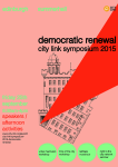 Democratic Renewal: City Link Symposium 2015