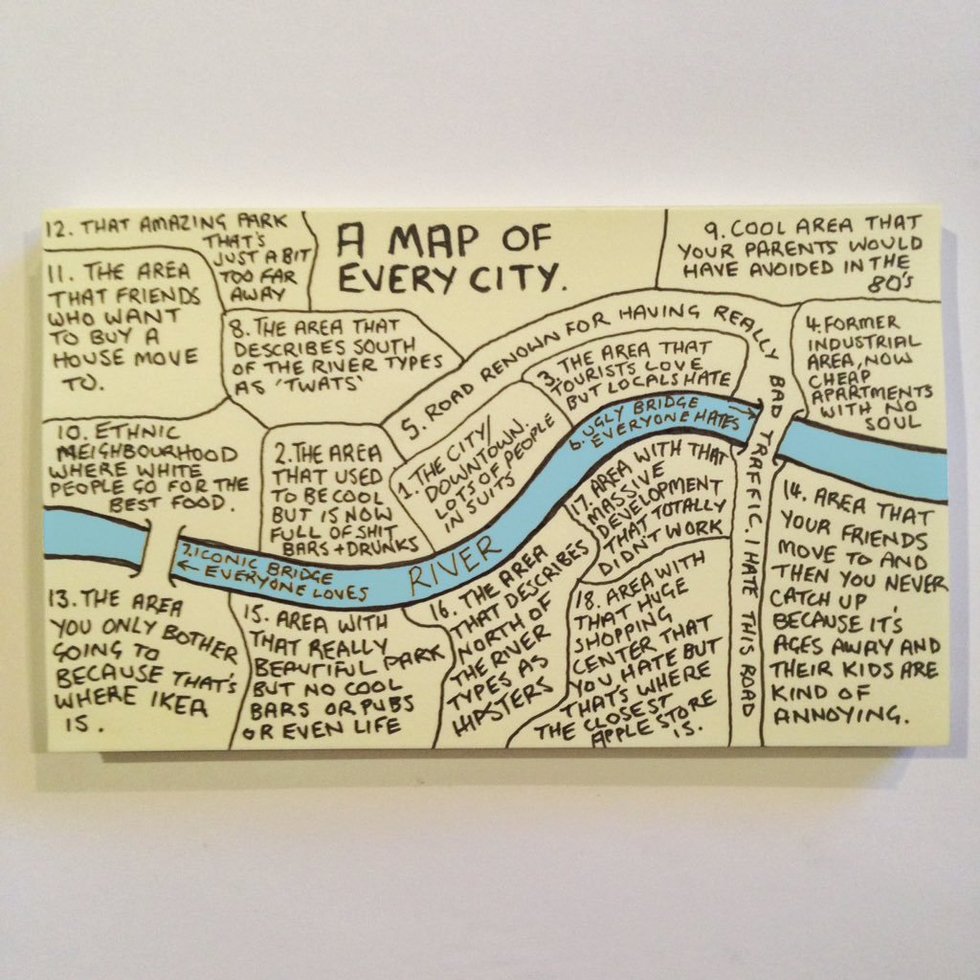 Chaz Hutton's Map of Every City