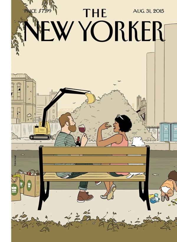 Adrian Tomine's New Yorker Cover